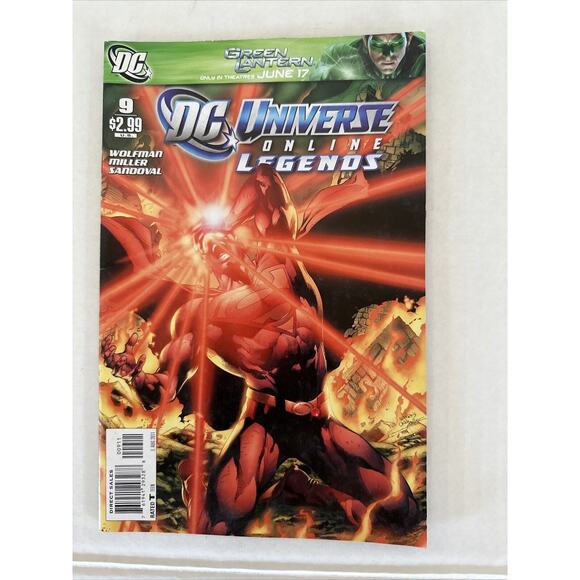 DC Universe Online Legends DC Comic Lot Of 6 #s 7-12 VF/NM - Picture 4 of 7